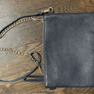 Italian navy small shoulder bag